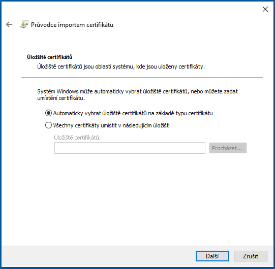 Soubor:Pruvodce importem certifikatu-Uloziste.png
