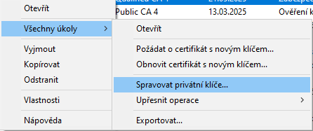 Sprava certifikatu-Spravovat privatni klice.png