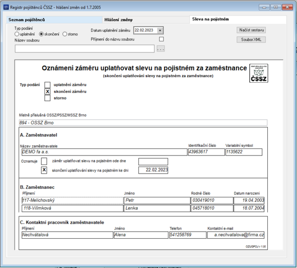 Registr poj CSZZ-Sleva poj-Skonceni zameru-Priklad1.png
